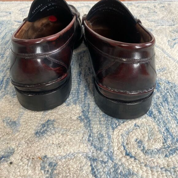 Johnston & Murphy Men\'s Hayes Penny Burgundy  Shoes  Size 11 main image 15